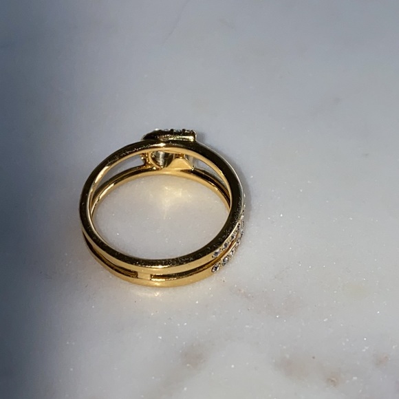 Swarovski Safety Pin ring - Picture 5 of 5